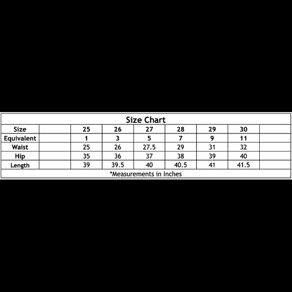 NWT High Waisted Jeans Multiple Sizes Available See Sizing Chart For You… - Picture 4 of 5